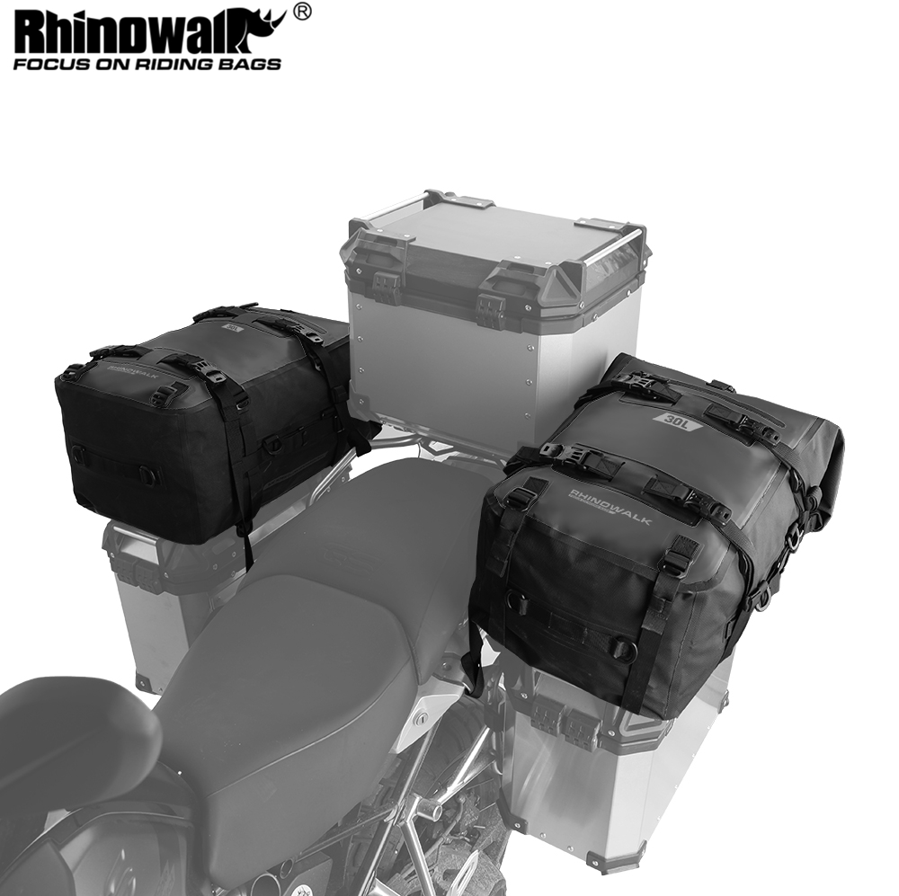 Panniers Waterproof Rear - Rhinowalk 오토바이 상자 상단 파니 가방