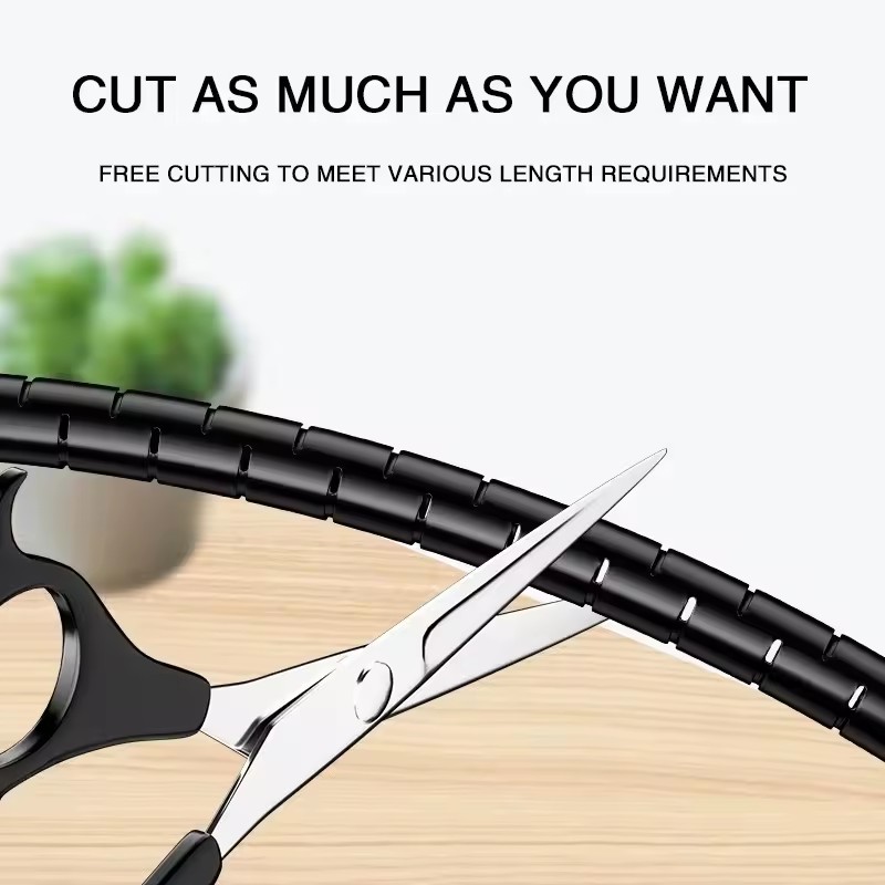 2M/1M 길이의 유연한 나선형 케이블 보호대, 케이블 - Cable Lock Flexible 리뷰 및 가격